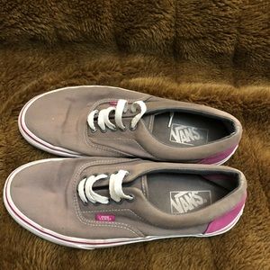 Pink & Gray Vans unisex